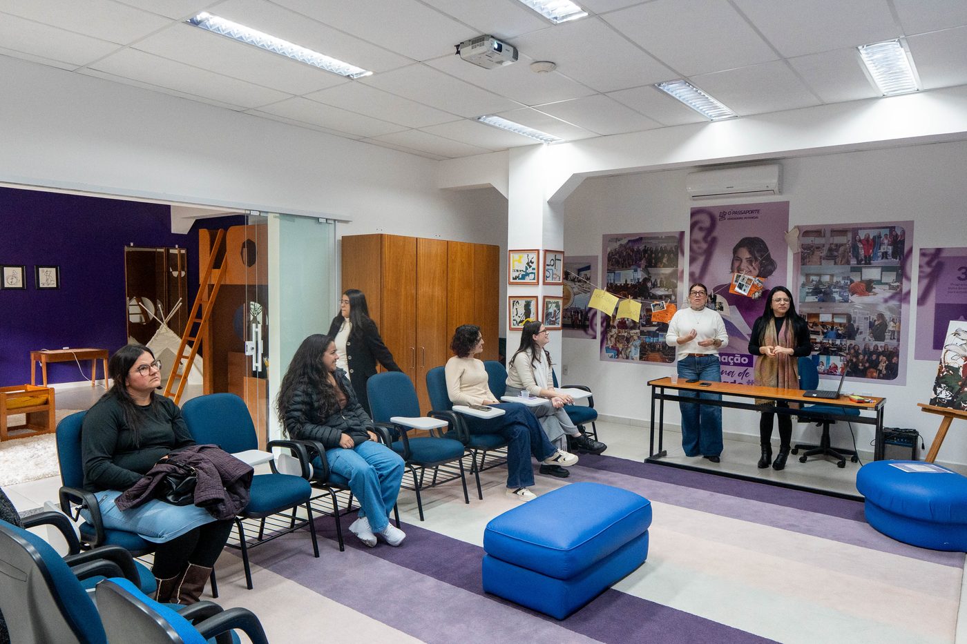 Espaço da Pedagogia usado na atividade prática